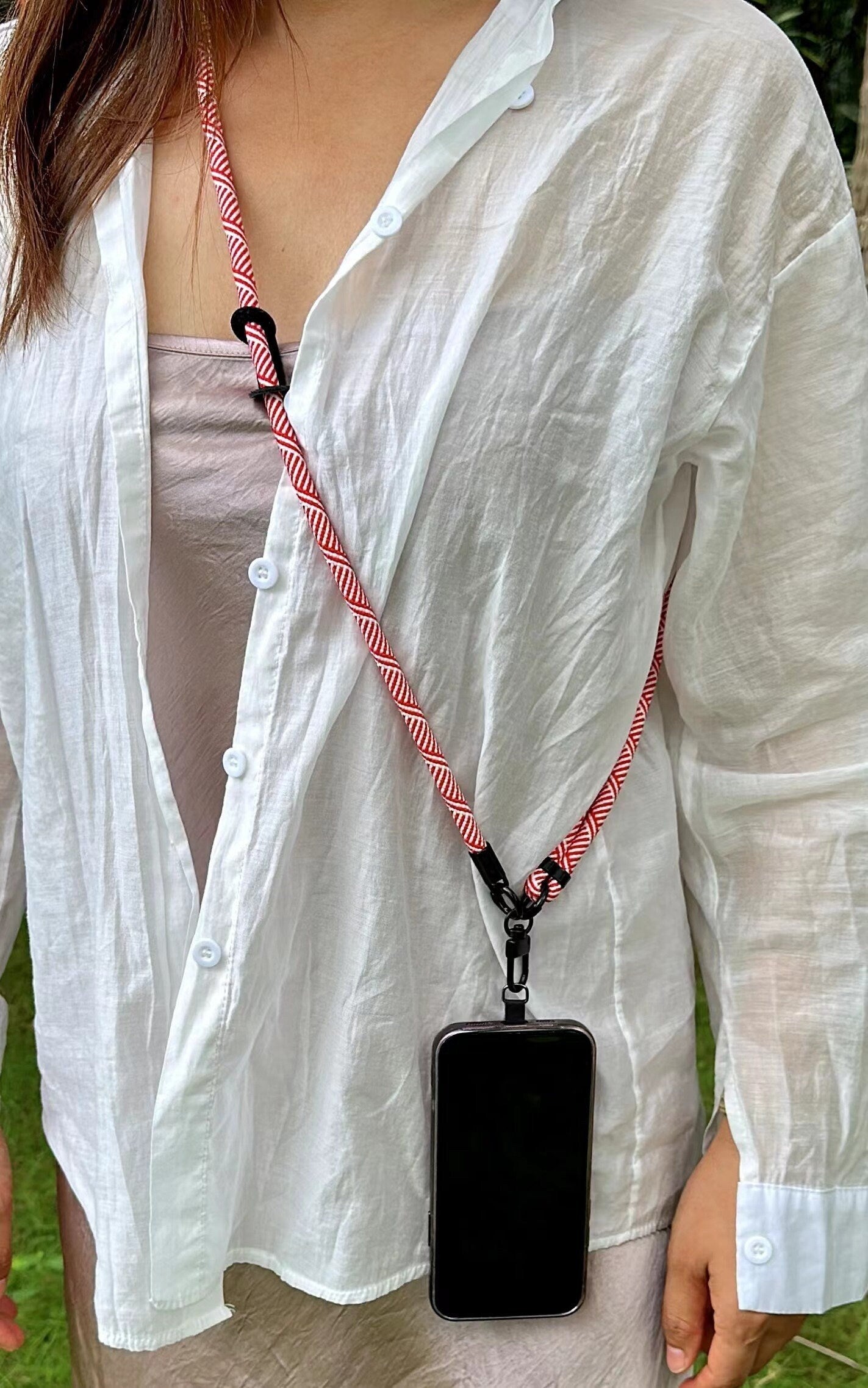 Universal Cross-Body Phone Lanyard Color Series: Adjustable, Secure, and Stylish Phone Strap. Bag Strap with Patch.Phone Tether.Festive gift