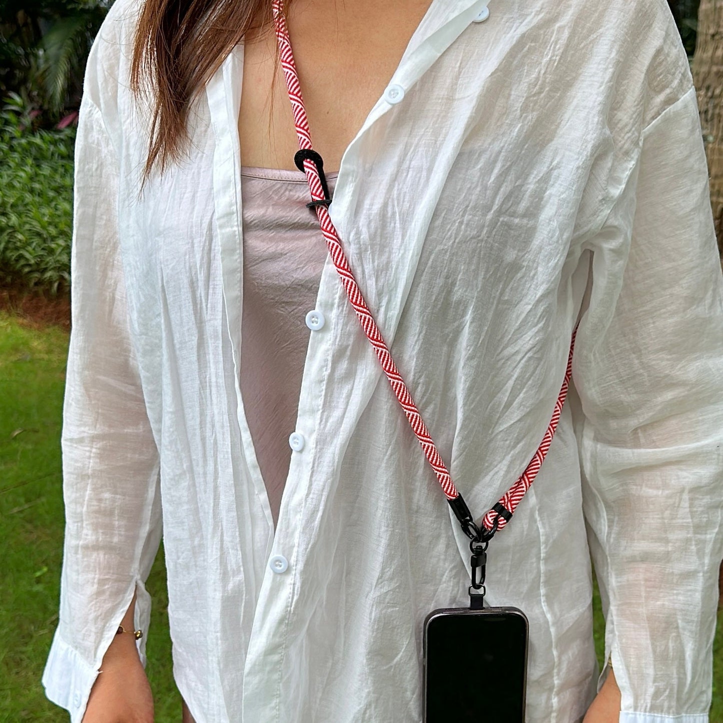 Universal Cross-Body Phone Lanyard Color Series: Adjustable, Secure, and Stylish Phone Strap. Bag Strap with Patch.Phone Tether.Festive gift
