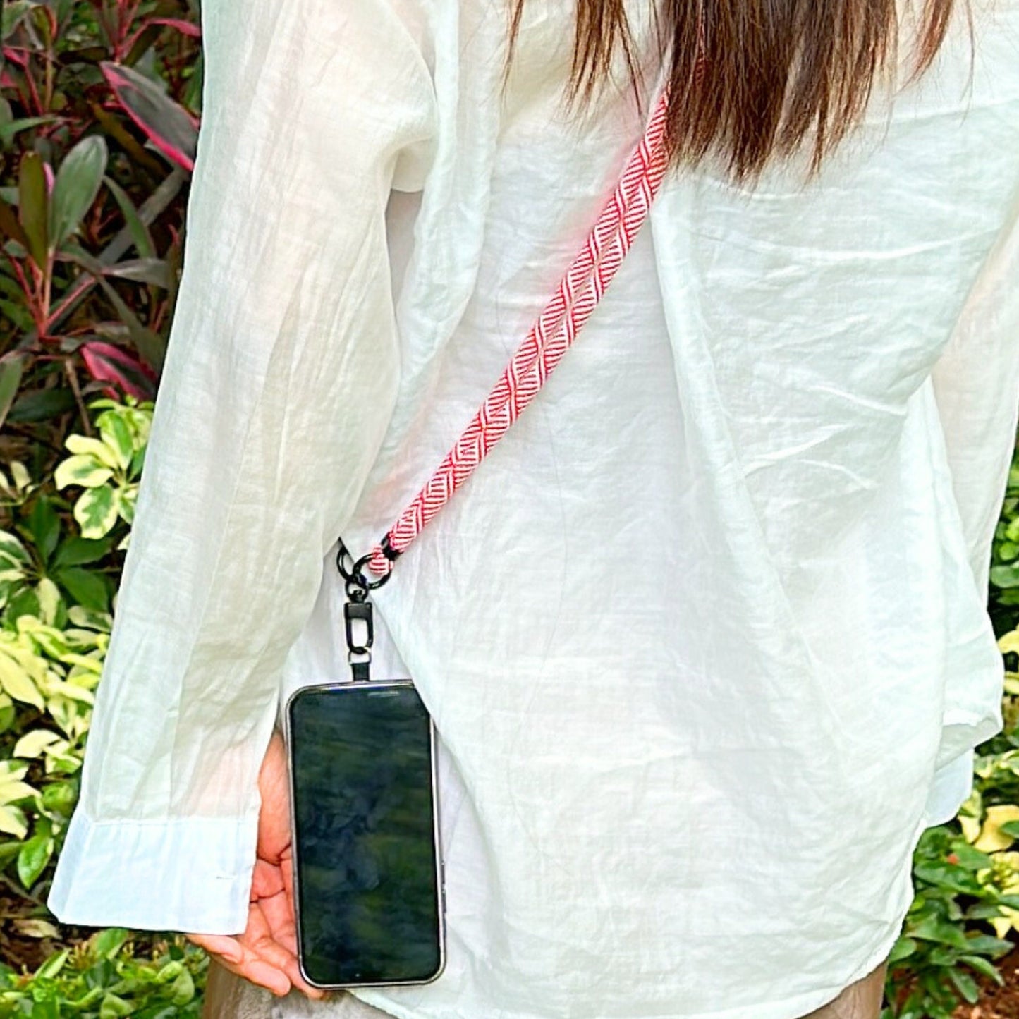 Universal Cross-Body Phone Lanyard Color Series: Adjustable, Secure, and Stylish Phone Strap. Bag Strap with Patch.Phone Tether.Festive gift