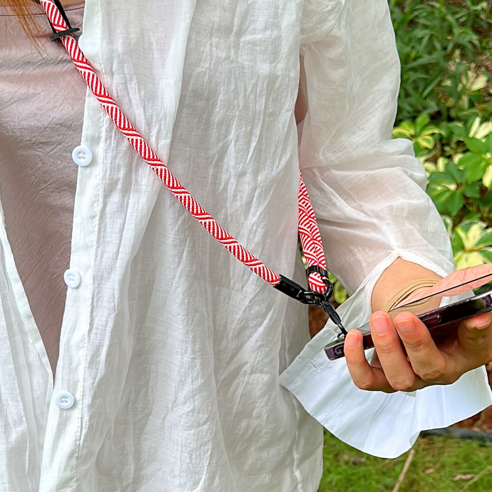 Universal Cross-Body Phone Lanyard Color Series: Adjustable, Secure, and Stylish Phone Strap. Bag Strap with Patch.Phone Tether.Festive gift