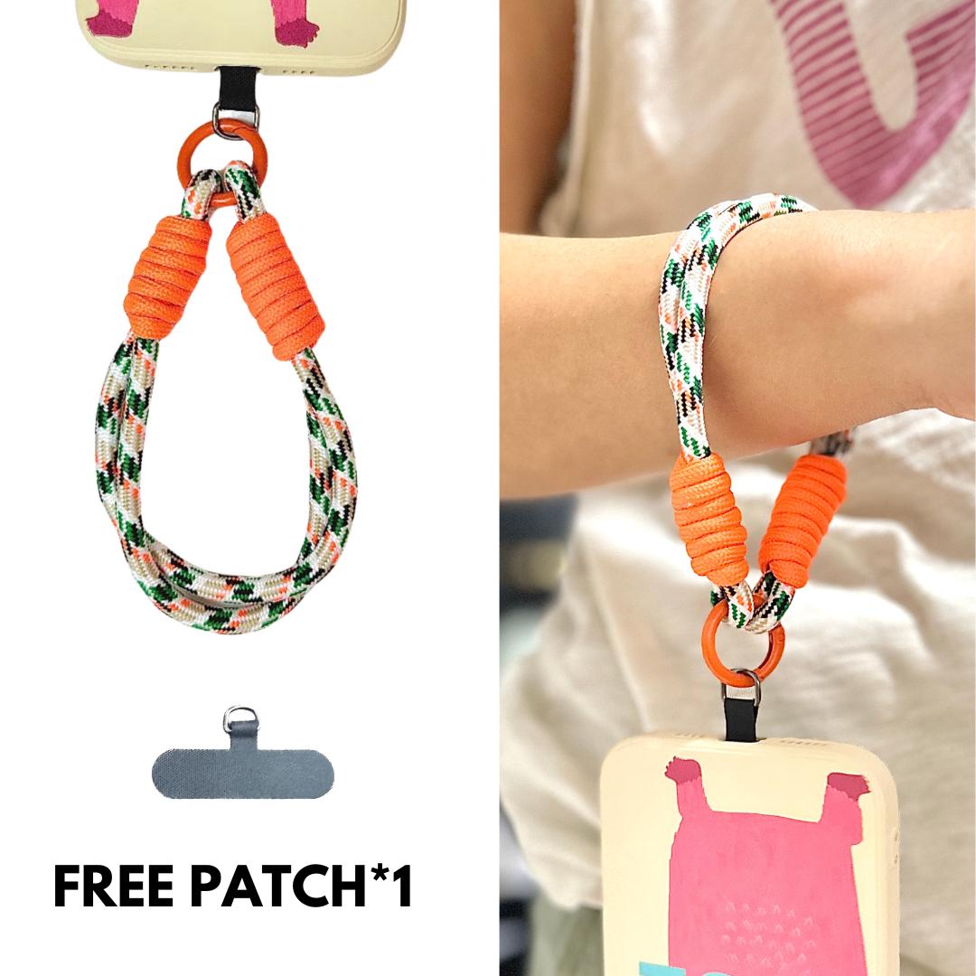 High quality Handmade Nylon Phone Wrist Strap | Mixed Yellow - Durable, Stylish, Multi-Purpose Travel Gift| Christmas Gifts| Bridesmaid Gift
