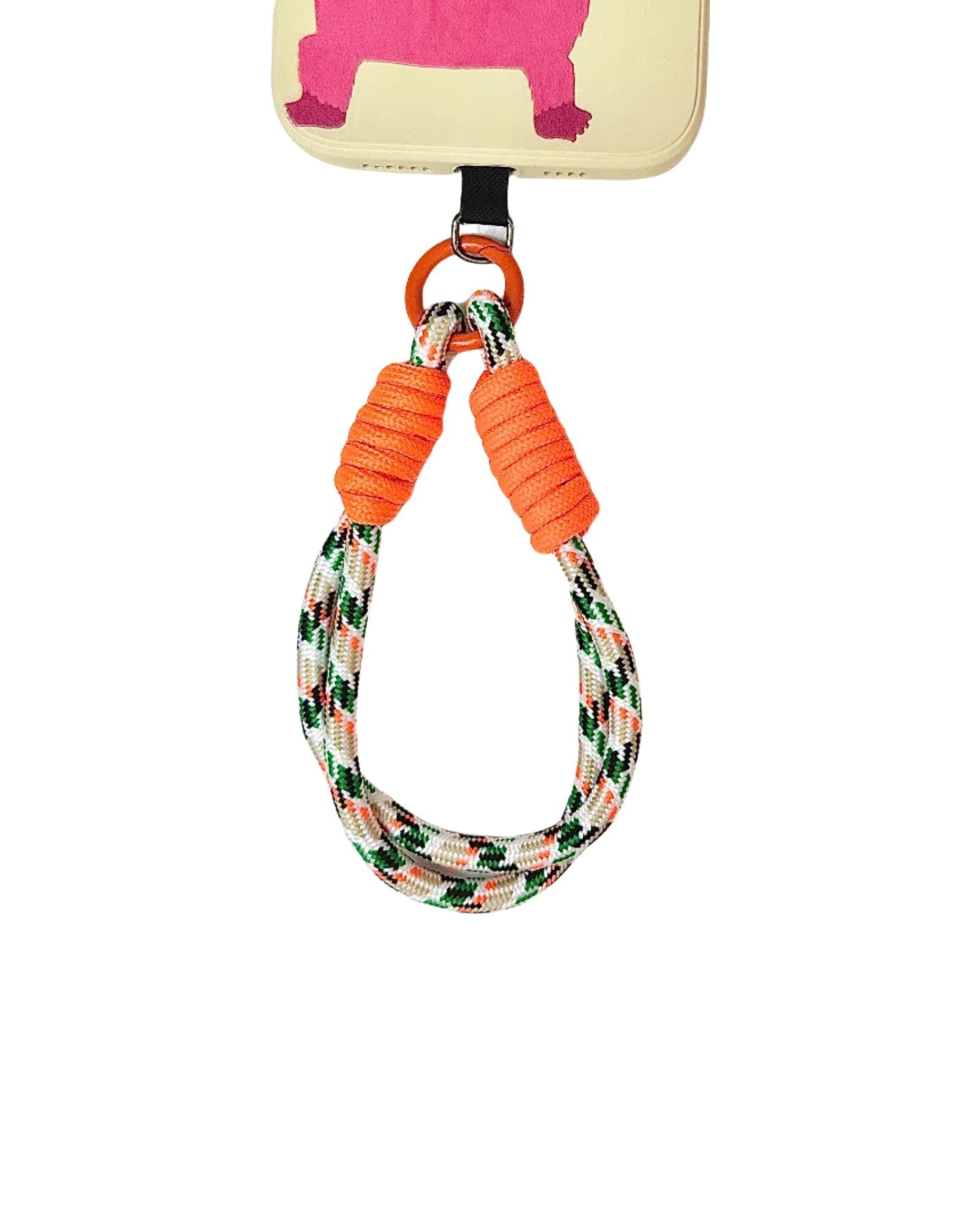 High quality Handmade Nylon Phone Wrist Strap | Mixed Yellow - Durable, Stylish, Multi-Purpose Travel Gift| Christmas Gifts| Bridesmaid Gift