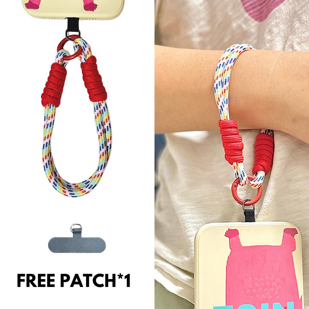 High quality Handmade Nylon Phone Wrist Strap | Mixed Yellow - Durable, Stylish, Multi-Purpose Travel Gift| Christmas Gifts| Bridesmaid Gift
