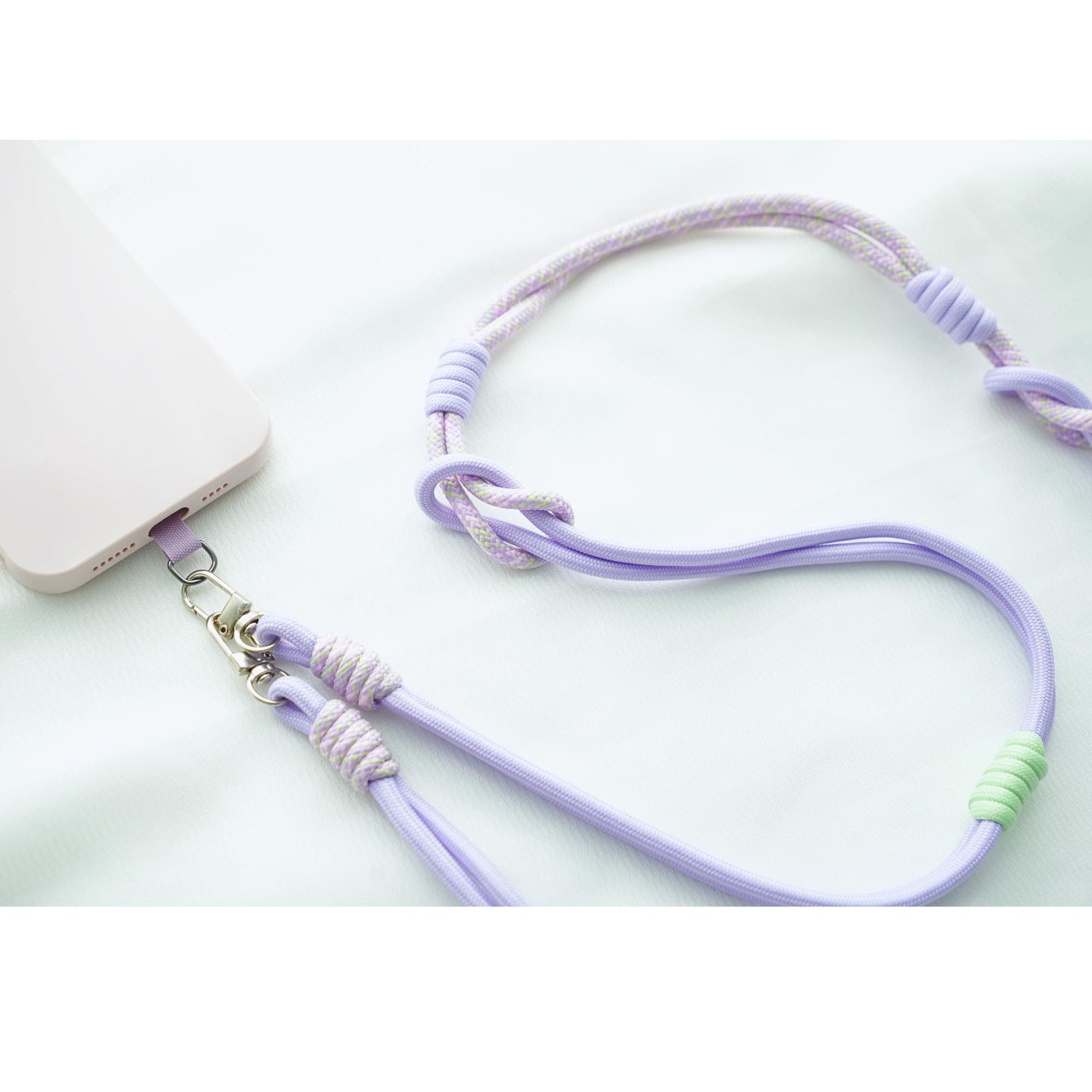 NEW Handmade Crossbody & Wrist Phone Strap Set | Dual-Strand Floral Lanyards | Hands-Free Travel Gift with Free secure Tabs (4 Colors)