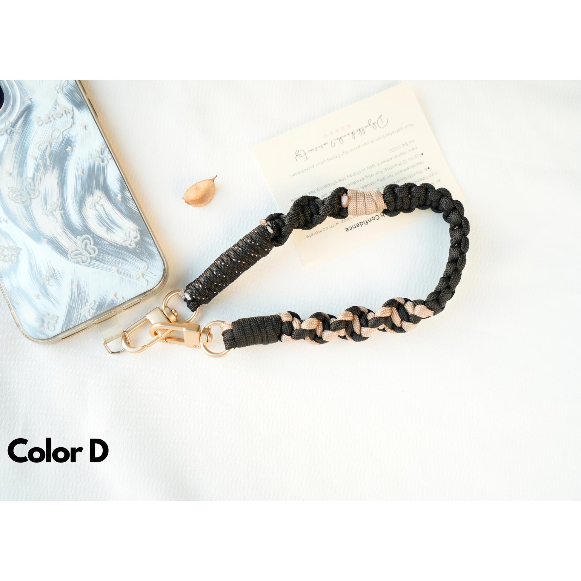 NEW Handmade braided phone Wristlet in 4 colors - Vibrant, Universal fit rope phone strap.bag charm.thoughtful festive gifts.