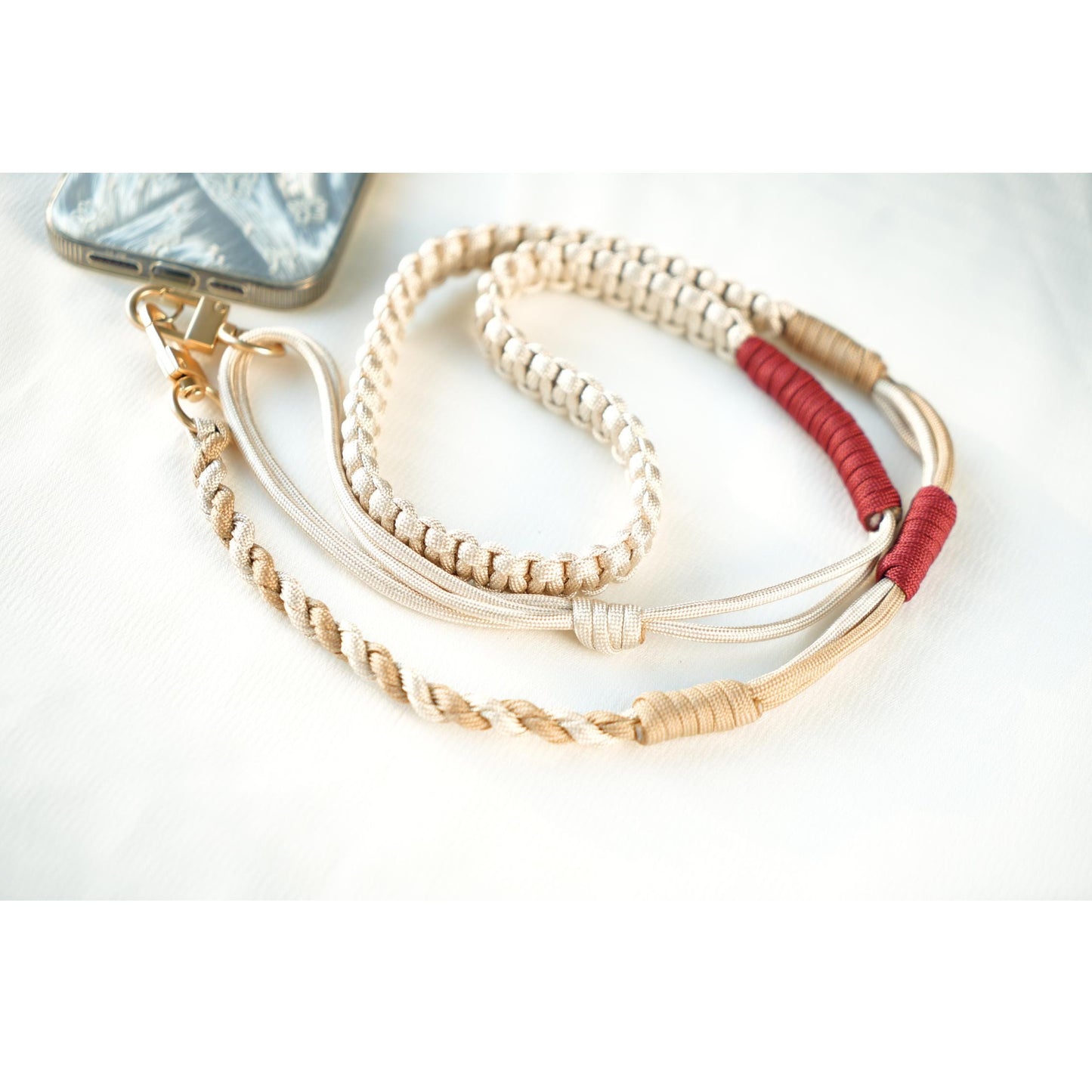 NEW Adjustable Crossbody Phone Strap, adjustable braided phone lanyard, rope phone strap, phone chain neck strap, Anti-theft bag strap