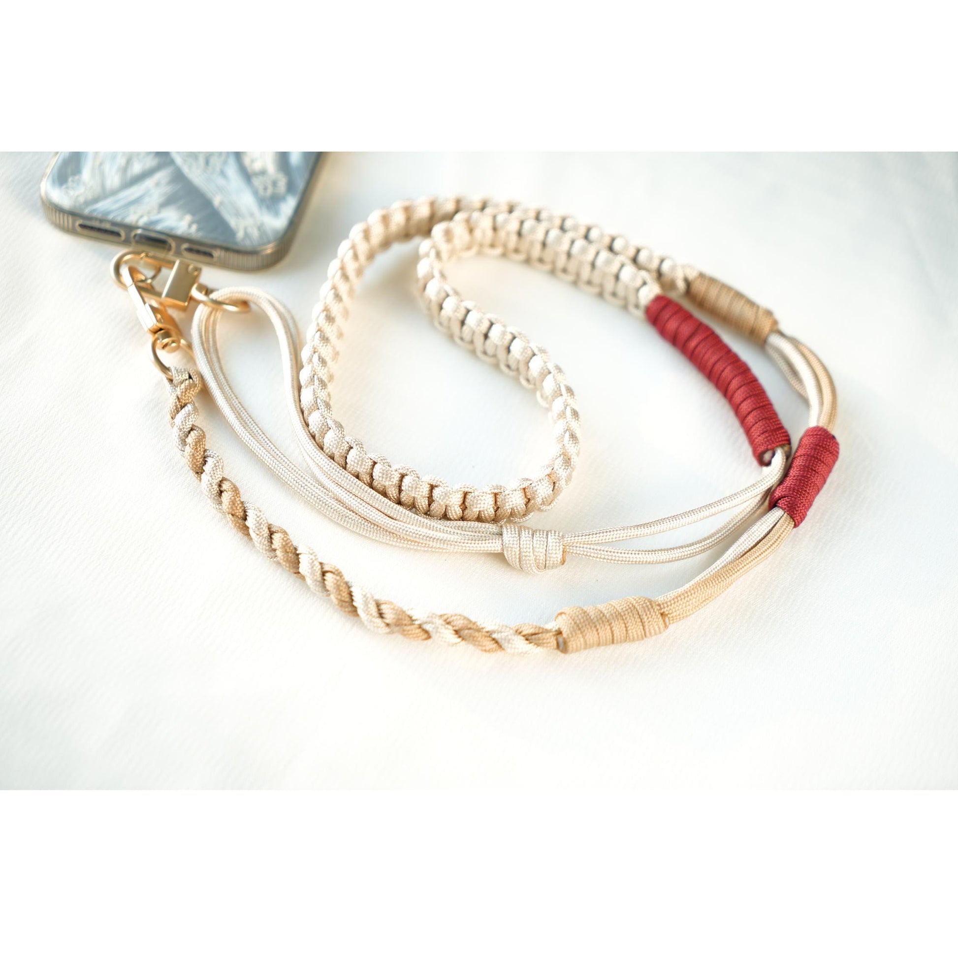 NEW Adjustable Crossbody Phone Strap, adjustable braided phone lanyard, rope phone strap, phone chain neck strap, Anti-theft bag strap