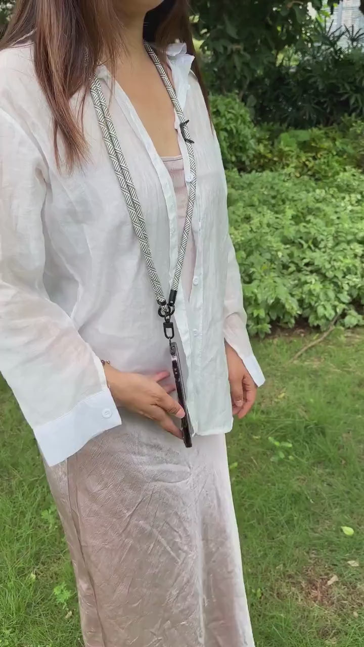 Universal Cross-Body Phone Lanyard Color Series: Adjustable, Secure, and Stylish Phone Strap. Bag Strap with Patch.Phone Tether.Festive gift